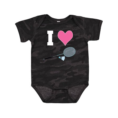 

Inktastic Badminton Game Gift Gift Baby Girl Bodysuit