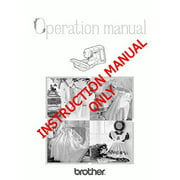 Angle View: Brother ULT2001 2001N 2001C 2002D 2003D Sewing Embroidery Instruction Manual