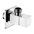 thumbnail image 1 of 1PCS Control Valve Brass Black 1/2 Inch Wall-mounted Balcony Faucet Shut Off Valves Home Kitchen Bathroom Supplies Replacem Part, 1 of 12