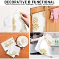 thumbnail image 7 of Kitchen Towels Golden Pineapples Pattern Pattern Cleaning Towel Absorbent Hand Towels Tea Towels for Home Restaurant Dish Clean 28" x 18", 6PCS, 7 of 7