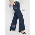 thumbnail image 2 of Jessica London Women's Plus Size Tummy Control Bi-Stretch Bootcut Pant, 2 of 4