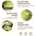 thumbnail image 2 of Spa Stones Placemats Set of 6,Garden Flower Table Mats Non-Slip Heat Resistant Washable Placemat for Party Kitchen Dining Table Decoration Indoor Outdoor, 2 of 5