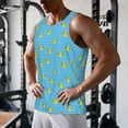 thumbnail image 5 of Fotbe Duck Swimming Pattern Men's Quick Dry Workout Tank Top Gym Muscle Tee Fitness Bodybuilding Sleeveless T Shirt Breathable Workout Shirt-XX-Large, 5 of 9