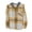 Light Yellow, variant on Akmaiox Mens Flannel Hoodie Shirts,Long Sleeve Button Down Casual Plaid Jackets with Pockets,Stylish Drawstring Hooded Streetwear Work Shirts S-3XL