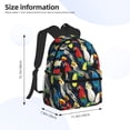 thumbnail image 4 of Fotbe Parrot Lightweight Casual Laptop Backpack for Men and Women, Daily use Waterproof backpack, Backpack for College, 4 of 8