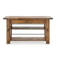 thumbnail image 3 of Alaterre Durango 54L Industrial Wood Console/Media Table with Two Shelves, 3 of 8