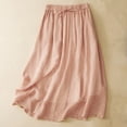 thumbnail image 5 of Sentmoon Maci Skirt Elastic Waist Tennis Skirts for Women Comfy Solid Color Regular Fit Skorts for Women for Lounge and Sleep M-2XL, 5 of 8