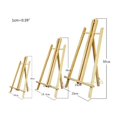 thumbnail image 3 of Natural Beech Wood Table Easel for Artist Painting Sketching Craft Foldable Wooden Stand Frame Display Holder Art Supplies L, 3 of 4