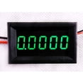 thumbnail image 4 of Amperímetro Digital LED AMP Sunnimix Medidor de Corriente Rango de Medición de 0-3.0000V Verde 22mm, 4 of 6