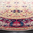 thumbnail image 4 of SAFAVIEH Monaco Elsdon Abstract Area Rug, Ivory/Pink, 5' x 5' Round, 4 of 6