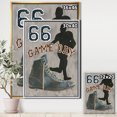 thumbnail image 2 of Jour de Match de football II - Toile Encadrée Sport Vintage, 2 of 3