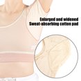 thumbnail image 4 of SHENERDA Sweat Proof Shirts for Women Washable Armpit Sweat Pads Quick-Drying Mesh Clothes Invisible Vest for Men Women Daily Use Hot Weather Sports Travel Workplace Social Event Home Night Workout, 4 of 9