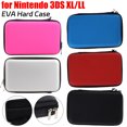 thumbnail image 2 of For New 3DS XL/3DS LL EVA Hard Carry Case Game Console Protective Cover Portable Storage Organizer Bag for Nintendo 3DS XL/LL Red, 2 of 5