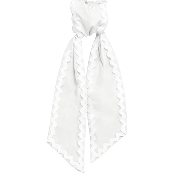 Wreath Sash for Front Door, Cotton Wreath Satin Sash Garland Ribbon, Doorway Bow Decoration for Home, Party, Wedding, Includes 1 Door Sash