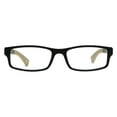 thumbnail image 2 of Select-A-Vision Men's Sportex Ar4160 Brown Rectangular Reading Glasses, 29 mm + 2, 2 of 4