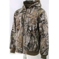 thumbnail image 4 of TrueTimber Men's High Pile Fleece Full Zip Hunting Hoodie, 4 of 5