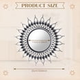 thumbnail image 2 of 9.84inch Decorative Hanging Wall Small Vintage Frame Mirror Easy Mounting Great for Bathroom Home Decor, 2 of 7