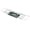 Silver, Green, variant on Shangmakel Bathtub Tray Caddy for Luxury Bath, Stainless Steel 26.8-35.4 in Expandable Extra Wide Bath Tub Tray with Natural Marble and Mobile