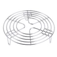 thumbnail image 1 of Stainless Steel Steamer Rack Multi-Purpose Round Cooling Rack for Steaming, 1 of 9