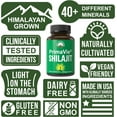thumbnail image 3 of PrimaVie Purified Shilajit Capsules with Fulvic Acid, Supports Mitochondria and Brain Function, 3 of 7