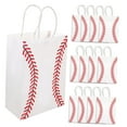 thumbnail image 5 of TEHAUX  12 Pcs Baseball Bags with Handles High-quality Gift Shopping Travel, 5 of 8