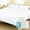 White, variant on Disposable Bed Sheets Travel Set - Portable Travel Sheet for Hotel, Cruise, Business Trip, Hospital White
