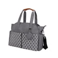 thumbnail image 1 of Baby Changing Bag Handbag Maternity Polyester Bag for Keys Mom and Dad Phone Gray, 1 of 8