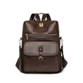 thumbnail image 3 of PRIYAL Laptop Backpack for Women,Travel Leather Backpack Nurse Teacher Carry on Backpack Computer Bag,Professional Water-Resistant Business Work Casual Daypack, 3 of 8