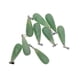 thumbnail image 4 of 2 piezas colgantes de gota de agua de piedras preciosas multicolor para Aventurina Verde Sunnimix Piedras preciosas naturales, 4 of 8