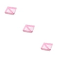 thumbnail image 3 of QualitChoice Home Hotel Felt Keys Tapes Phone Watch Storage Box Living Room Drawer Pens Remotes Jewellery Organizer Container Pink 3PCS, 3 of 6