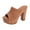 Brown, variant on VerPetridure Wedge Heel Sandals Women's Sandals Summer Casual High-Heel Block-Heel Foam-Soled Platform Thick Bottom Fish Mouth Solid Color Sandals