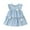 Light Blue B, variant on THDHVS Girls Denim Dress,Baby Dress,Toddler Girl Short Ruffle Sleeve Jean Birthday Party Dresses Light Blue 9-12 Months