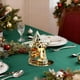 thumbnail image 5 of Candelabro Navideño, Escaparate, Adornos Dorados, Decoración Navideña de Hierro, Bandeja para Velas, 5 of 6