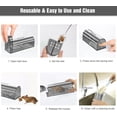 thumbnail image 3 of 4 Pcs Humane Mouse Traps No Kill, Live Trap, Reusable Mice Trap Catch for House & Outdoors, 3 of 5
