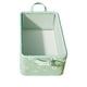 thumbnail image 2 of Organizador de caja de almacenamiento de armario plegable | Tela no tejida | Gran capacidad, doble cremallera, asa reforzada | Armario de dormitorio estilo cajón | Solución de almacenamiento, 2 of 8