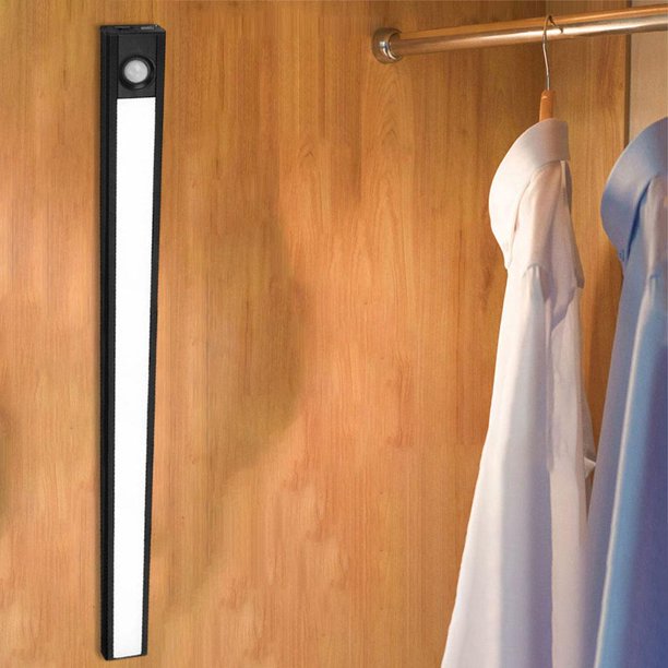 Lámpara LED Magnética debajo Del pequeña sala Iluminación luz de color blanca tejado Utilidad Tienda Luz Sensor de Movimiento Luces de Pared Regulable para Los 80cm Colco Luces del Gabinete