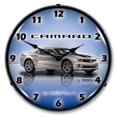 thumbnail image 1 of GMRE1108337 Reloj Camaro G5 Silver Ice - Fabricado en EE. UU. Collectible Sign & Clock GMRE1108337, 1 of 2