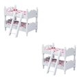 thumbnail image 1 of Bewildely Cute Bed with Pillow Furniture DIY 1:12 Mini for 3-6 Years Old 2piezas tipo 4, 1 of 1