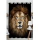 thumbnail image 1 of Cortina de ventana ABPHQTO de león africano macho 130x210 cm, 1 of 1