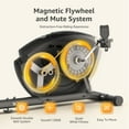thumbnail image 3 of Upgo Recumbent Exercise Bike for Adults Seniors - Indoor Magnetic Cycling Recumbent Gym Bicycle for Home Workout, 3 of 9