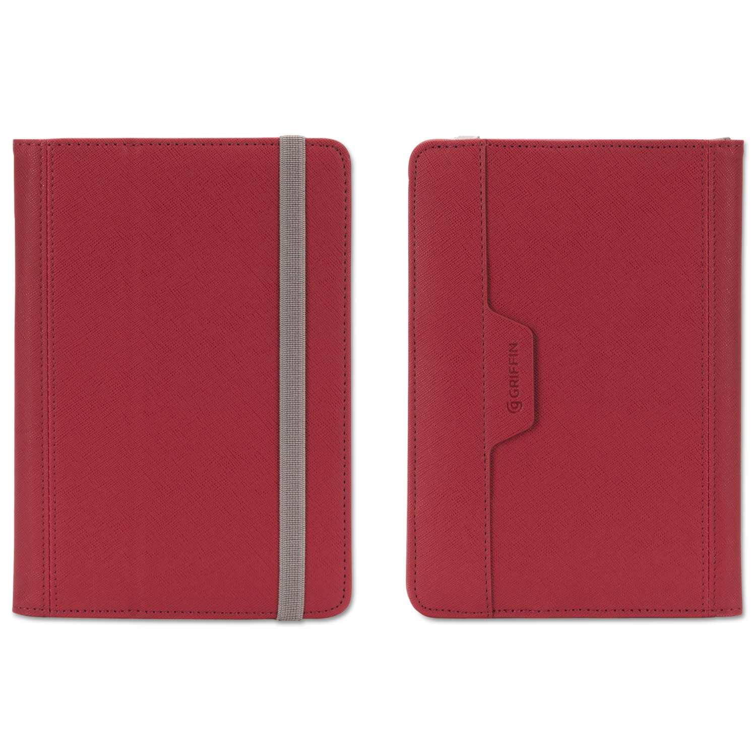 Passport Folio Case for EReaders, L, Nylon/Microsuede, Red Walmart