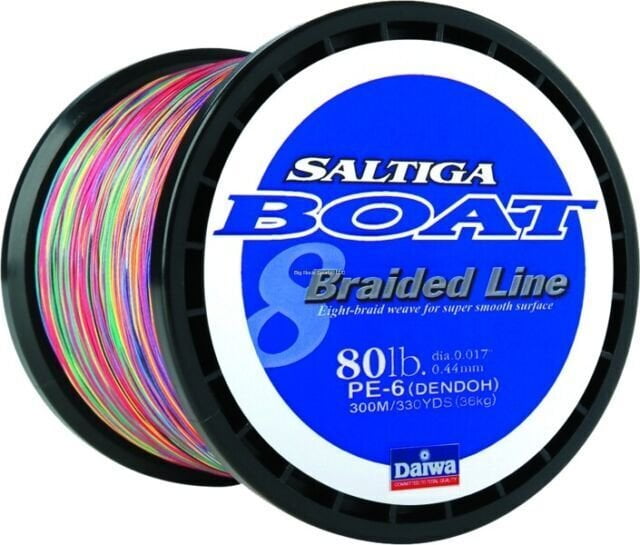 Daiwa Saltiga Boat Braided Line 80lb 1800 Meters