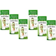 6 Pack - Sudden Change Green Tea Facial Mask – Antioxidant-Rich Skincare for Wrinkle Reduction, Puffiness Relief & Pore Purification – Hydrating & Oil-Control Formula with Cooling Sensation (3.4 oz)