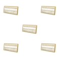 thumbnail image 1 of relayinert Handmade 1:35 Scale 3D Model Brass Door Educational Toys Scenery Style B 5Set, 1 of 6