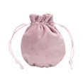 thumbnail image 2 of Organizador de joyas navideño con cordón - Bolsa de terciopelo para colgantes Rosa claro 95 x 115 cm, 2 of 9