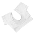 thumbnail image 3 of 1 unid Chaleco de ropa interior de protección contra el sudor Underarm Almohadillas de sudor Corto Transpirable Cómodo para mujeres Niñas Damas (Tamaño M Blanco), 3 of 5