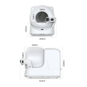 PETKIT Purobot Ultra Automatic Waste Packing Self-Cleaning Cat Litter Box with AI Camera