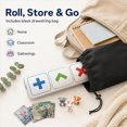 thumbnail image 5 of Fidget Trading Board Mat with Storage Bag, 12x24 Inch Trading Mat, 5 of 8