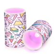 thumbnail image 7 of Yayeee Flameless Candles with Remote Flickering Battery Operated Multi Color Changing, Blue Triangles, 7 of 7