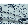 thumbnail image 5 of oneOone Rayon Baby Blue Fabric Striped Line Craft Projects Decor Fabric Printed By The Yard 56 Inch Wide, 5 of 5